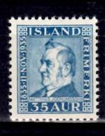 Iceland 1935 35a Matthias Jochumsson Issue #198 - Oblitérés