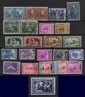 Belgien Belgium Lot 1924-45 Gest M€ 55,- - Colecciones