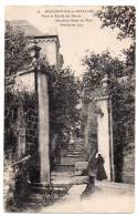 Cpa 22 - Moncontour De Bretagne - Porte Et Ruelle Des Dames (ancienne Porte De L'est) Détruite En 1770 - Animée - Moncontour