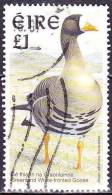 IRELAND EIRE 1997 Irish Inland Birds : Greenland White-fronted Goose  £1 ,-  Michel 980 XA - Oblitérés