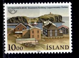 Iceland  1986 10k  Nordic Cooperation Issue #624 - Gebraucht