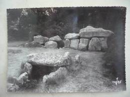 CPSM Grand Format    56 CARNAC  -  DOLMEN A COULOIR DE MANE-KERIONED - Dolmen & Menhirs