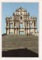 Macao, L'église Saint-Paul, Editeur:Edito-Service S.A.,Imprimé En C.E.,reedition - Autres & Non Classés
