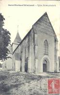 HAUTE NORMANDIE - 76 - SEINE MARITIME - SAINT NICOLAS D'ALLIERMONT - 3700 Habitants -Eglise Entrée Principale - Sotteville Les Rouen