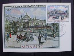 Monaco 1589/0 Maximumkarte MK/MC, Monte Carlo Und Monaco In Der Belle Époque - Cartes-Maximum (CM)