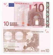 NOTES BANCONOTA BILLET DA 10 EURO T IRLANDA TRICHET K007.. UNC FDS ASSOLUTO RARISSIMA - 10 Euro