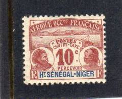 Ht Sénégal Et Niger Annéeannée 1906 Timbre Taxe N°2* - Autres & Non Classés