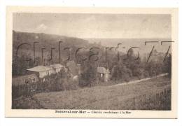 Berneval-le-Grand (76) :  Les Villas Du  Chemin  Conduisant à La Mer En 1930. - Berneval