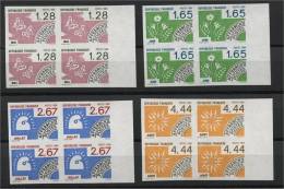 FRANCE, PRECANCEL STAMPS 1986, MONTHS, BLo4 MNH - Non Classés