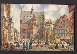 CPA ALLEMAGNE Illustrée Kollektion "Deutscher Städte" - Serie MARBURG - Raphael Tuck & Sons - Marburg