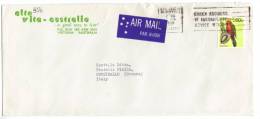 TZ556 - AUSTRALIA  , Lettera Air Mail Per L'Italia Del 1980. Bird - Briefe U. Dokumente