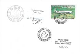 8745  MARION DUFRESNE - DJIBOUTI - Covers & Documents