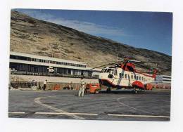 HELICOPTERE  HELICCOPTER AT SENDER STREMFJORD IN SUMMER - Helicópteros