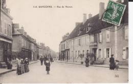 CP SANCOINS N°518 RUE DE NEVERS - ECRITE EN 1911 - Sancoins