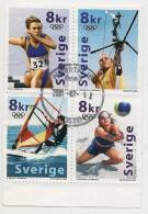 SWEDEN  - SPORTS - SYDNEY OLYMPIC GAMES - FROM BOOKLET Yvert # C 2165 - VF USED - 1981-..