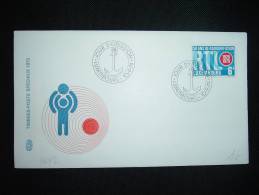 LETTRE TP 6 F RTL RADIODIFFUSION OBL. 10-9-79 LUXEMBOURG JOUR D´EMISSION - Covers & Documents