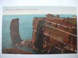 AK Helgoland, Nordspitze Mit Nebelstation - Helgoland