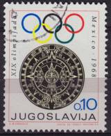 1968 - Summer Olympics MEXICO - Yugoslavia - ADDITIONAL (CHARITY) STAMP - LABEL - Verano 1968: México
