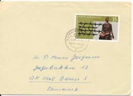 Germany DDR Cover Sent To Denmark Sommerfeld 13-12-1978 - Cartas & Documentos