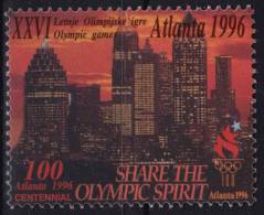 1996 - Summer Olympics ATLANTA - Yugoslavia - CINDERELLA - LABEL - VIGNETTE - Ete 1996: Atlanta
