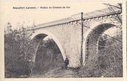 -40- LANDES - ROQUEFORT Viaduc Du Chemin De Fer - écrite 1911 TTB - Roquefort