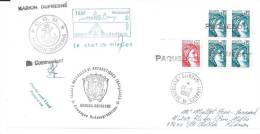 8765  MARION DUFRESNE - MD 46 - DJIBOUTI PAQUEBOT Sur MARIANNE - Covers & Documents