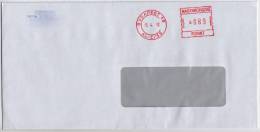 2012 - Hungary - Francotyp Label - Budapest - Envelope / Letter - Poststempel (Marcophilie)