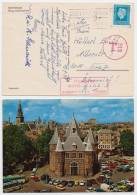 1975 - Netherlands - GOES - Postcard - PORTO DUE - To GRAZ - Waag Amsterdam - Covers & Documents