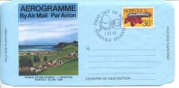 (500) Aerogramme Australia - FDC - Norfolk Island - 1982 - Luchtpostbladen