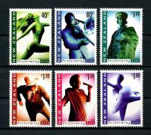 **Nlle Zélande   1998  N° 1584/1589  **  SUP.  Cote:  13 € (Musique, Danse, Spectacle, Opéra. Music, Dance) - Unused Stamps