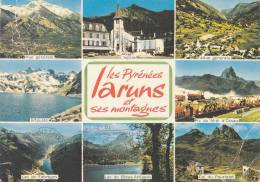 Cp , 64 , LARUNS Et Ses Montagnes , Multi-Vues - Laruns