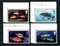 **PITCAIRN 1970  N° 113/116  **  SUP.  Cote:  18.00 € (Faune. Poissons, Fishes. Fauna) - Pitcairn
