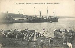 Finistère : Réf : M -12-0371 : Plougastel Embarquement Des Fraises Pour L'angleterre - Plougastel-Daoulas