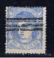 E Spanien 1870 Mi 101 - Used Stamps