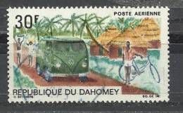 DAHOMEY 1968 - POSTAL TRANSPORTS 30 - USED OBLITERE GESTEMPELT USADO - Bussen