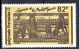 POLYNESIE -  1989: Légende Polynésienne  (N° 348**) - Unused Stamps