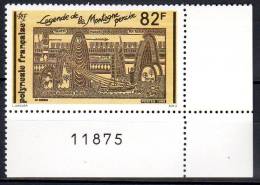 POLYNESIE -  1989: Légende Polynésienne  (N° 348**)  B De F - Unused Stamps