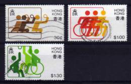 Hong Kong - 1982 - Sport For The Disabled (Part Set) - Used - Used Stamps