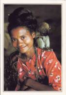 Indonesie, Flores, Femme Avec Singe,, Editeur:Edito-Service S.A.,Imprimé En C.E.,reedition - Unclassified