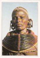Kenya,Femme Samburu,Les Samburus Sont Un Peuple De Nomades,Editeur:Edito-Serv Ice  S.A.,Imprimé En CE.reedition - Non Classés