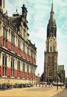 Delft  Stadhuis Met Toren Van De Nieuwe Kerk - Delft