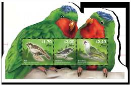 NIUE // 2011 FAUNE OISEAUX TROPICAUX  BF NEUFS *** (MNH SHEET) - Niue