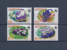 AITUTAKI - Le Perroquet Bleu // 4V NEUFS*** (MNH SET) - Aitutaki