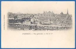 CPA Dos Précurseur - VIENNE - POITIERS - VUE GENERALE - FA &Cie , Cliché Merken - Poitiers