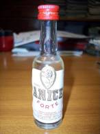 Anice Forte Liquore: Bottiglia Mignon Tappo Metallico. Distillerie Franciacorta Gussago Brescia - Spirituosen