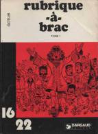 RUBRIQUE A BRAC TOME 1 16/22 DARGAUD 01-1977 - Rubrique-à-Brac