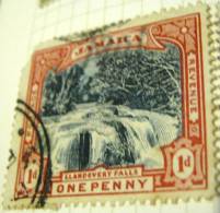 Jamaica 1900 Llandovery Falls 1d - Used - Jamaïque (...-1961)