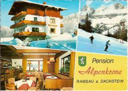 AUSTRIA-ÖSTERREICH-RAMSAU A.DACHSTEIN-PENSION ALPENKRONE-Multivues-ski-propriétaire: Pilz - Ramsau Am Dachstein