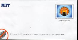 India 2002 NIIT Computer Literacy Day Education Customised Envelope Postal Stationary RARE # 6628 - Briefe