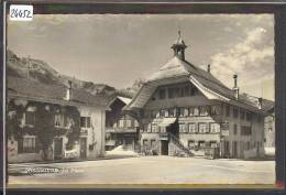 DISTRICT DU PAYS D´ENHAUT /// ROSSINIERE  - B ( TRACES JAUNATRES AUX BORDS ) - Rossinière